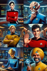 captain - medical - security - communications - science - engineering