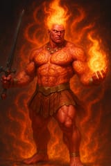 20250617_2051_Fire Genasi Warrior_simple_compose_01jxzkkqzte68b0aa7dqammtee