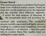 corpse starch