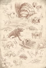 felaryan_fauna_by_karbo-d543egn