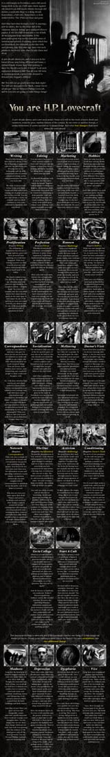 You are H.P. Lovecraft