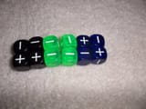fudge dice