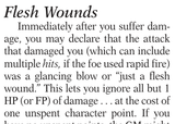Flesh Wounds