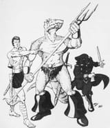 lizardman and huan