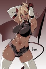 Foglia (Taimanin Asagi) Showing Off
