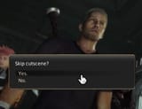 Jack skip cutscene
