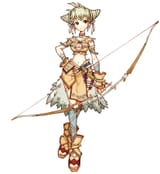 bow lady