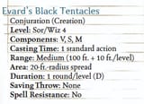 evard&#039;s black tentacles