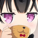 smug catmouthed anime drinker