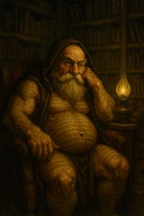20250624_2015_Dwarf Chronicler&#039;s Study_simple_compose_01jyhj9691f2281kjs7sw8fkha