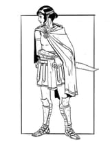 sorrowful half elf
