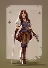 pirate cosplayer
