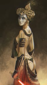 padme in sith dress