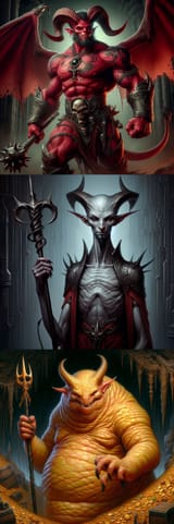 Bel, Dispater, and Mammon
