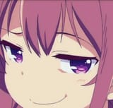 Smug pink hair zoom