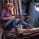 Why would an elf need a night scope