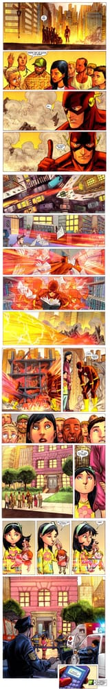 Flash rebuilds a city in seconds