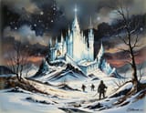 FXB-Verse-00121-1982 dungeons and dragons, 1980s ink style, high fantasy setting, [winter glowing ice castle] in the distance.PNG