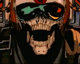 Laughing Pilot Skull