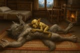 20250515_1807_Werewolf and Goblin Rest_simple_compose_01jvab3hvwfvxrneehfcedppez