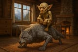 20250516_1127_Werewolf Workout in Chalet_simple_compose_01jvc6khvvfvevfxvdrpmwnrv6