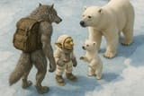 20250510_2149_Werewolf, Goblin, and Polar Bears_simple_compose_01jtxvtzyqf2zrx92z6xgb7nw8