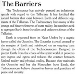 Barriers