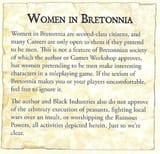 women in bretonnia