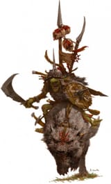 Hobgoblin_Wolf_Raider_Colour_Tamurkhan_Adrian_Smith_Illustration