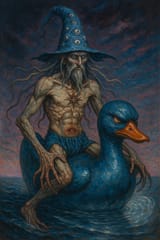 20250701_1432_Chaos Wizard on Rubber Duck_simple_compose_01jz2zdwaye7ra7zq0t3sgyj2x