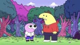 You kiss your dad on the mouth