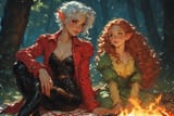 Girls Camping 03