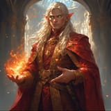male eladrin pyromancer