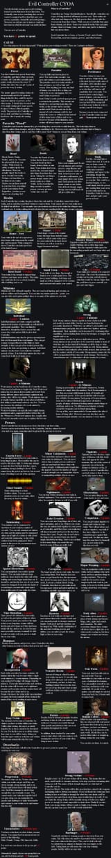 evil controller cyoa OC