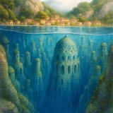 20250621_0846_Underwater Sunken Townscape_remix_01jy9f7h00eycbqf38dm5ez5v2