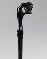 tortoiseshell parasol leg, c. 1860-65. via Internet Archive