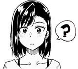 confused question mark thinking manga woman