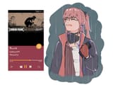 star listening to linkim park