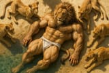 20250705_1009_Lion King at Oasis_simple_compose_01jzct0ha5fymtkpk4wxtzx2m9