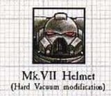 IA hard vacuum helmet