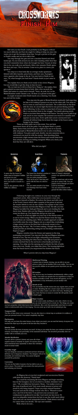 Crossworlds pg12 Finish Him CYOA