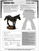 Rending Pony Apocalypse Datasheet