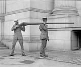 A Punt Gun, because fuck that sniggering dog
