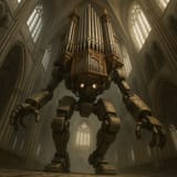 20250709_1520_Robot Organ Walks_simple_compose_01jzqnddqhfp2ag6kfzv20py6f