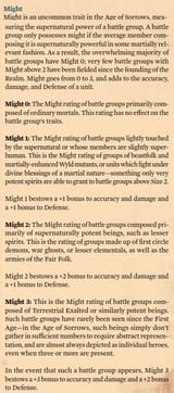 3e might