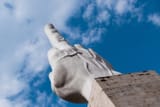 Giant Milanese Middle Finger