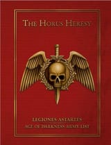 HorusHeresyAgeofDarknessArmyListCover