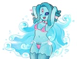 Ariemon Two Piece Bikini with Frills