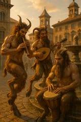 20250507_0844_Satyrs&#039; Melodic Gathering_simple_compose_01jtmqqg2sfmnsrr1vxazsd628