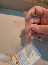 rip test BG sleeves